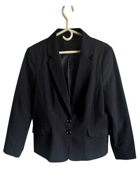 F&F Women’s Black Two-Button Women's Blazer